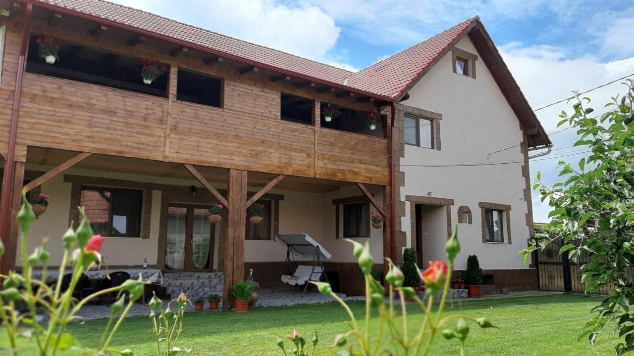 Casa Monica Pensionat Dragus Exteriör bild