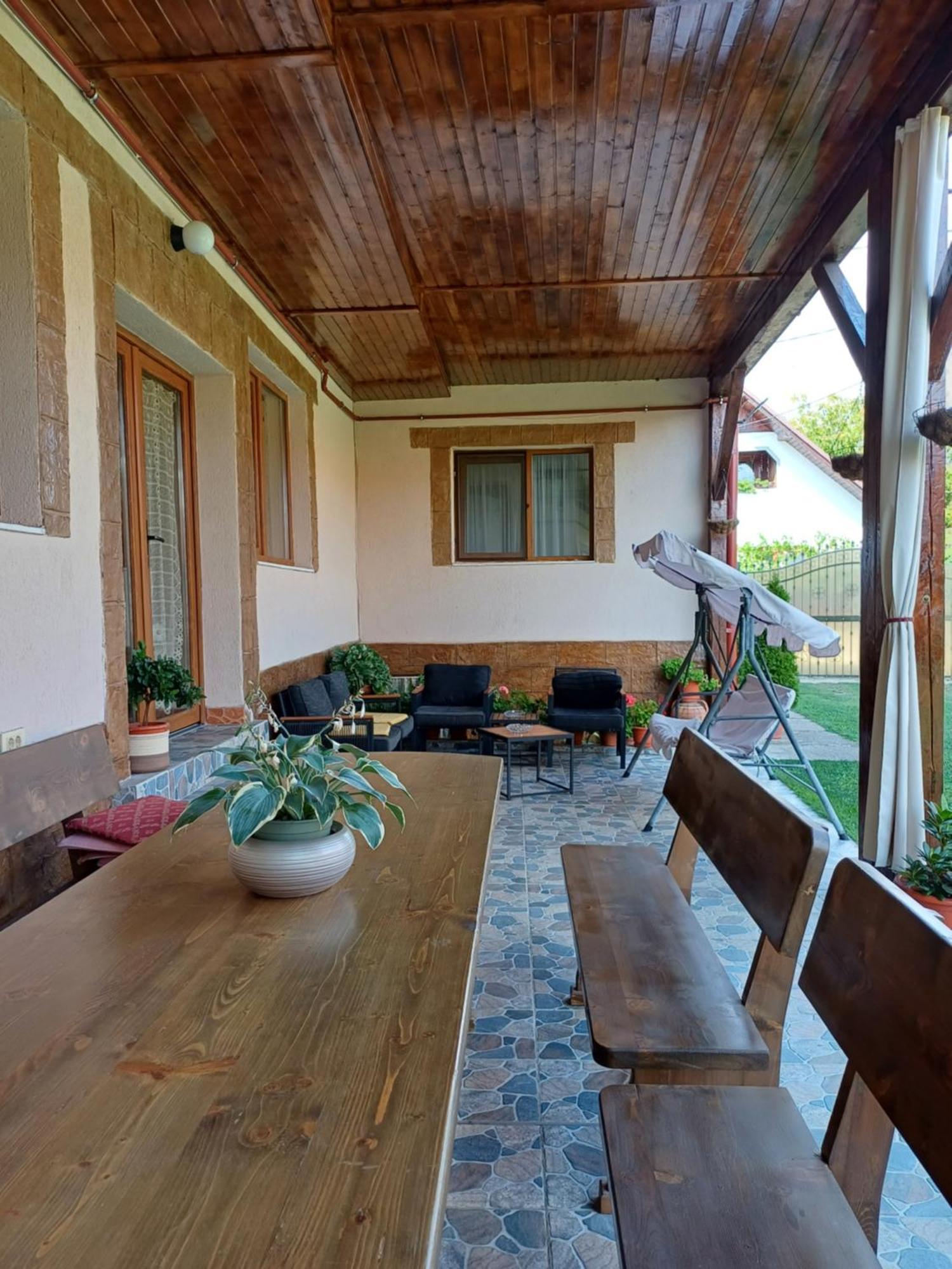 Casa Monica Pensionat Dragus Exteriör bild
